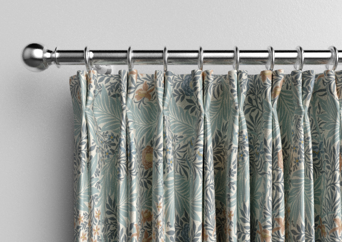 William Morris At Home Larkspur, Woad - Made to Measure Curtains - Image 10